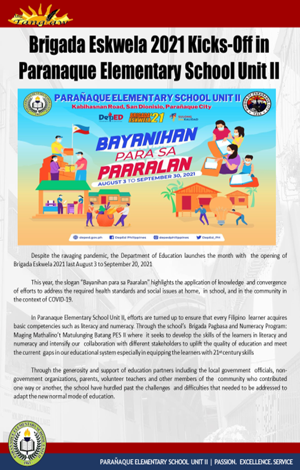 Paranaque Elementary School Unit II